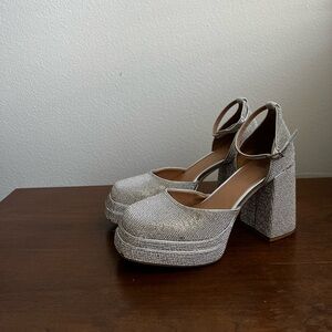 Sparkly Platform Heels